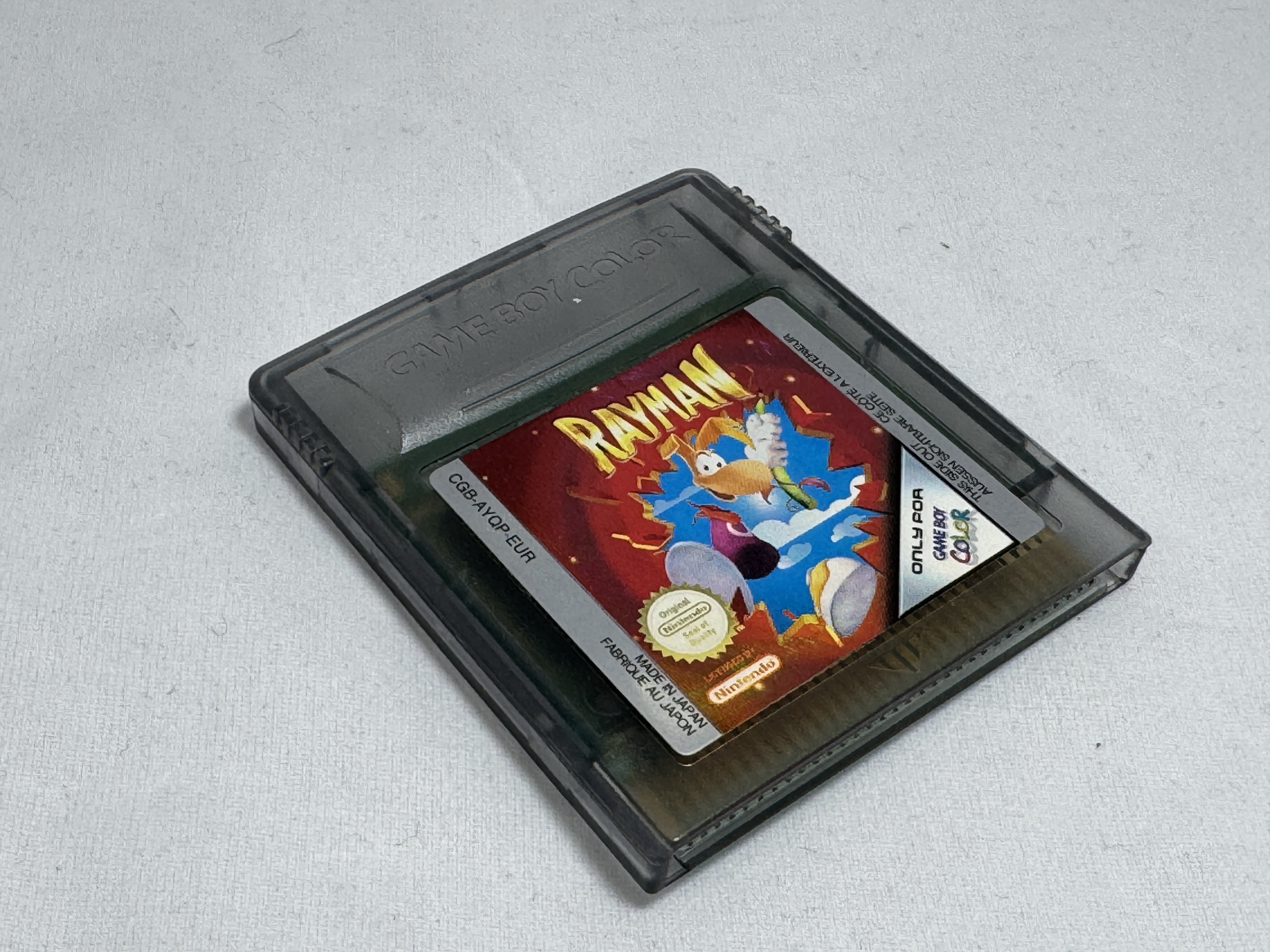 RAYMAN sur Nintendo Gameboy Color Version PAL-EUR COMPLET avec cartes collector